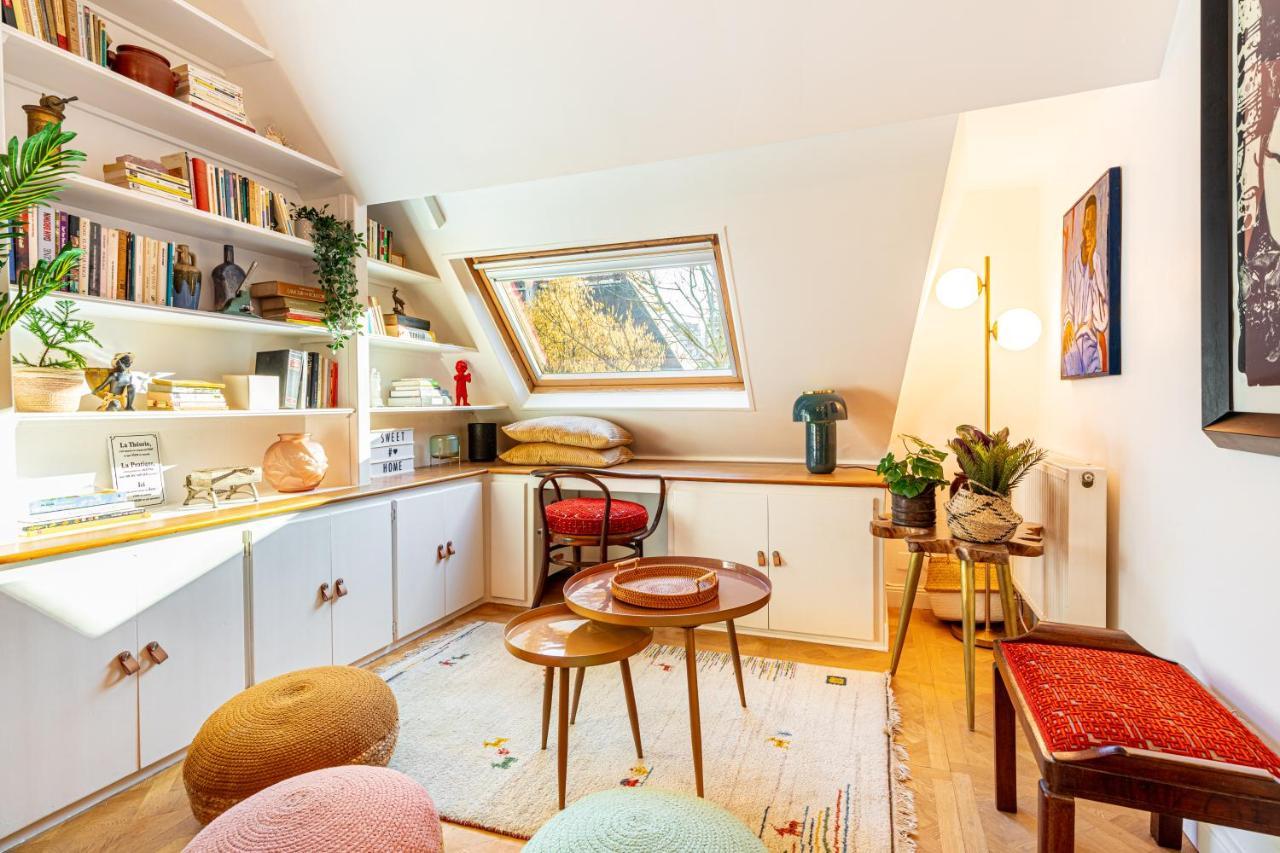 Stylish Modern Apartement - Art, Design, Garden, Villa Des Ammonites * Meudon